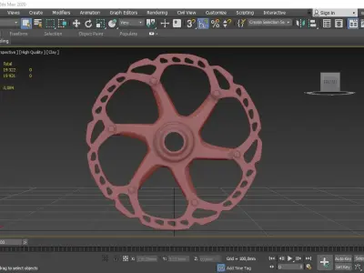 Shimano SM RT Brake Disc 3D model