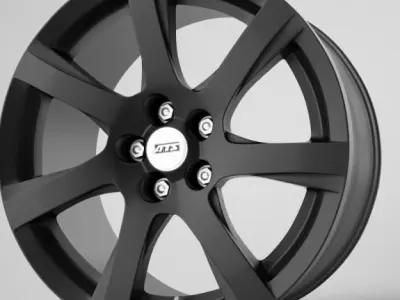 ATS wheel rims 3D model