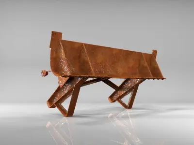 Excavator Bucket  3D model purchase