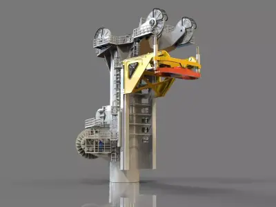 AXtech 420t Special Handling System 3D print model