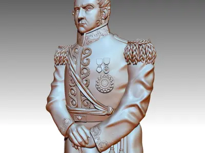 Jose de San Martin 3D print model