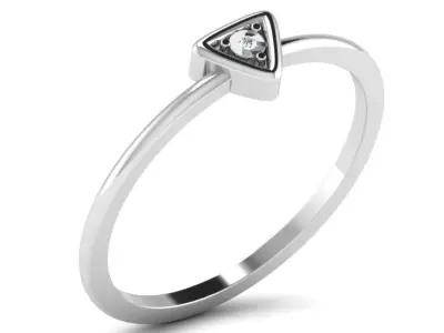 Engagement ring  55 light weight 3dm cad files  part 03 3D print model
