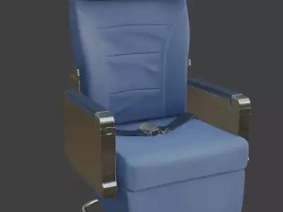 Airplane chair 3D model buy