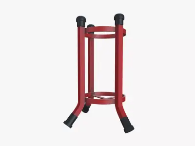 Fire extinguisher Stand Low-poly 3D model