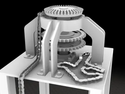 Vertical Transmission 3D model