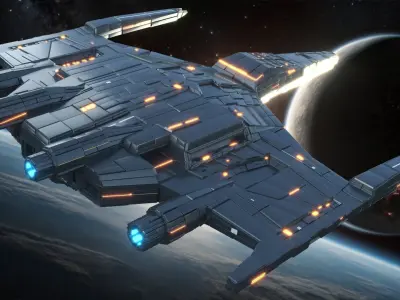 Star Ship 3D model