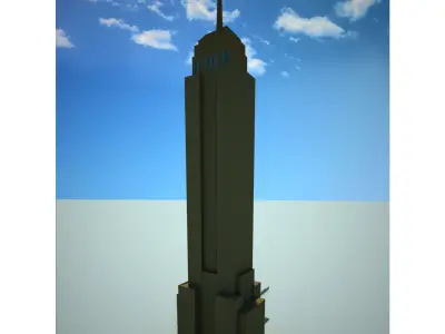 Empire State Building  Free 3D model
