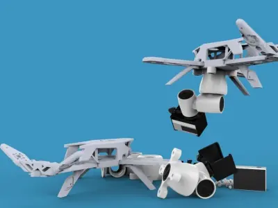 3 Axis SC Gimbal Free 3D print model