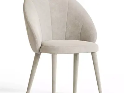 Bruni Dining Chair Jade Dijon 3D model