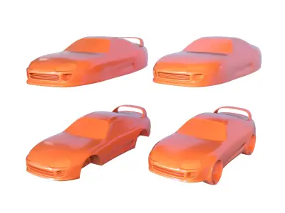 Toyota Supra - Smooth Model 3D print model