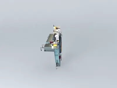 Fish Market in Santa Pola Free 3D model