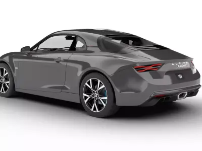 Alpine A110 GT 2022 3d model 3D model