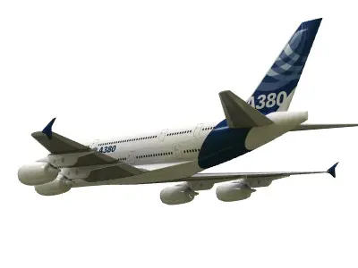 A380 Airplane 3D model purchase