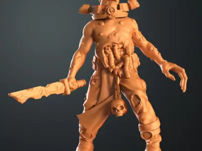Traitor damned squad x10 3D print model