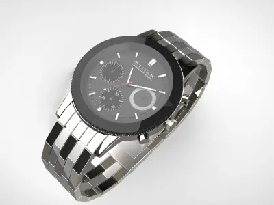 Model of  a titan watch 3D model