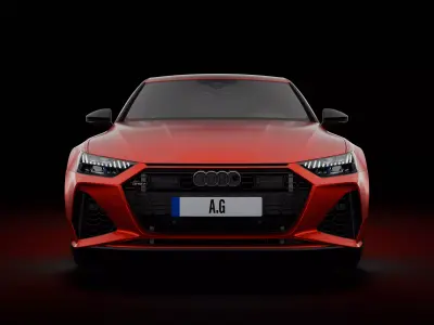 Audi RS 7 Sportback 2020 3D model