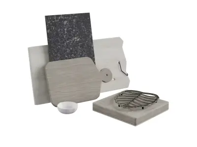 Chopping Board Set 03 Free 3D model