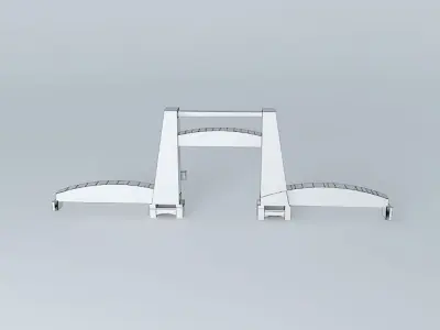 Hefbrug bridge Free 3D model