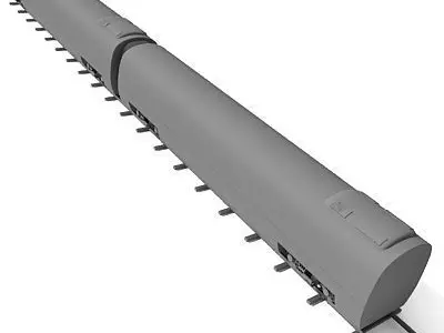 Detailed Speed Train UT 3D model