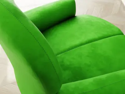 Furniture Accent Chairs Bohemian 014 Low-poly 3D model