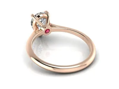 Engagment Jewelry Ring 213 3D print model