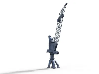 Dockside crane Typ B 3D print model