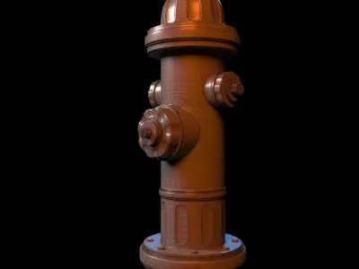 Fire Hydrant 3D model get