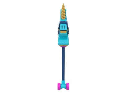  Rainbow Smash Unicorn - Commercial - Printable - STL 3D print model