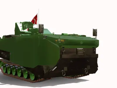  Assalto Maritimo ZAHA  MAV Low-poly 3D model