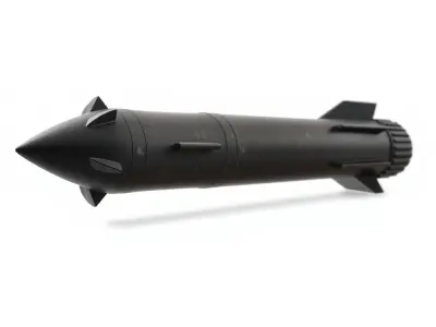 Missile Model Pack with  LODs for Game and Simulation Low-poly 3D model