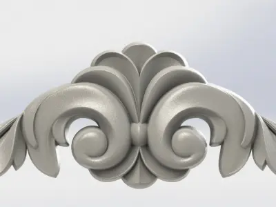 Handle decor 3D model