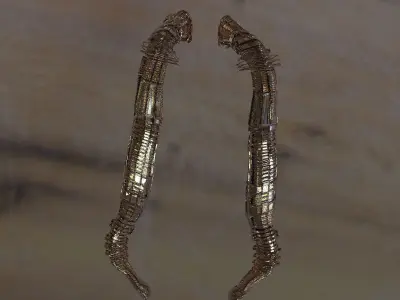 Sci fi Tubes-Pipes 3D model