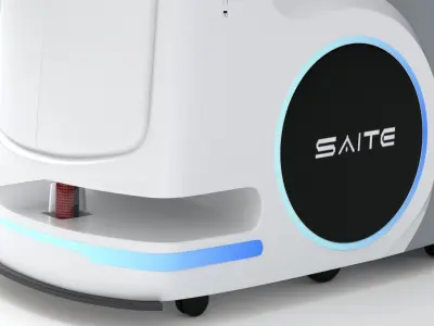 Saite Hospital Delivery Robot 3D model