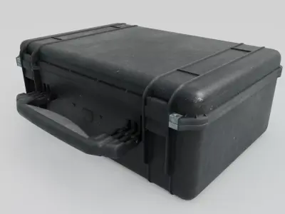 Hard Shell Equipment Case V1 Low-poly 3D model