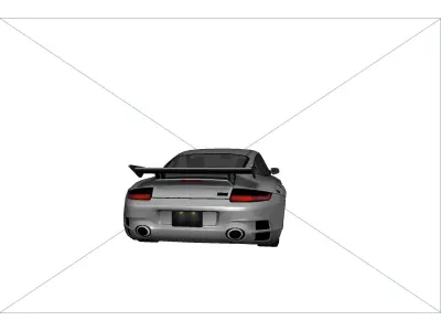 RUF RGT Low-poly 3D model