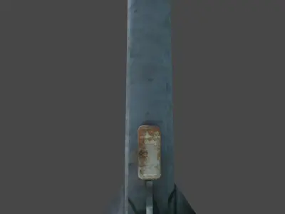 street light  Free low-poly 3D model