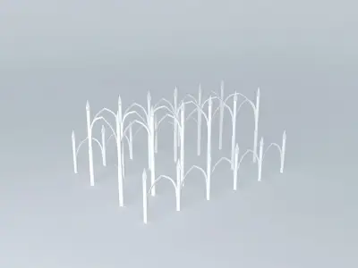 Burning Man Cathedral Free 3D model