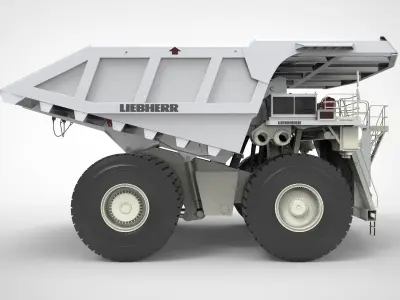 Liebherr Mining Dump Truck 3D model