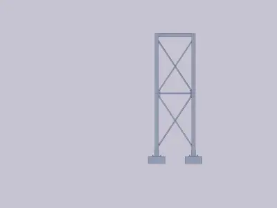 Pipe support  Free 3D model