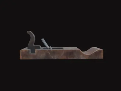 Medieval Infill Plane V01 Low-poly 3D model