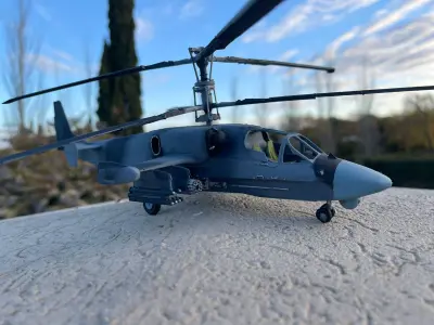 KAMOV 52 ALLIGATOR - SCALE MODEL 1-48   - ASSEMBLY KIT 3D print model