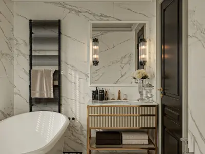 BedRoom NeoClassic 3D model