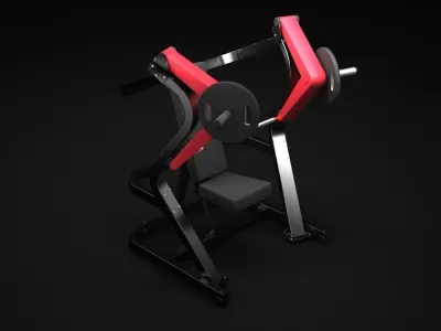 Chest Press 3D model