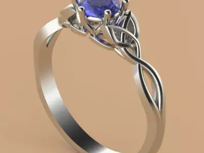 Celtic Ring 3D model