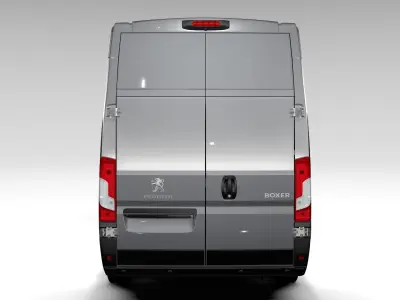 Peugeot Boxer Van L4H3 2017 3D model