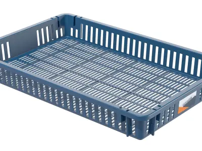 Fruit Crate - Vented Drying Tray 3D model