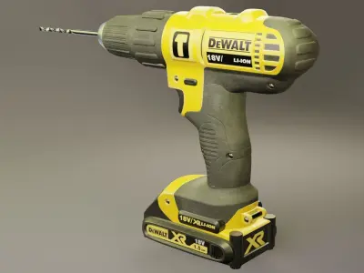 Drill Model electric 3D model