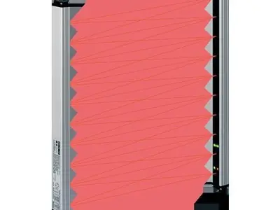 BWC-Sensor 3d model two metal poles 3D model