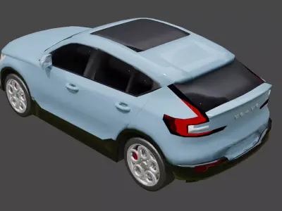 Volvo c40 3D model