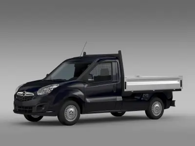 Opel Combo Tipper 2015  3D model